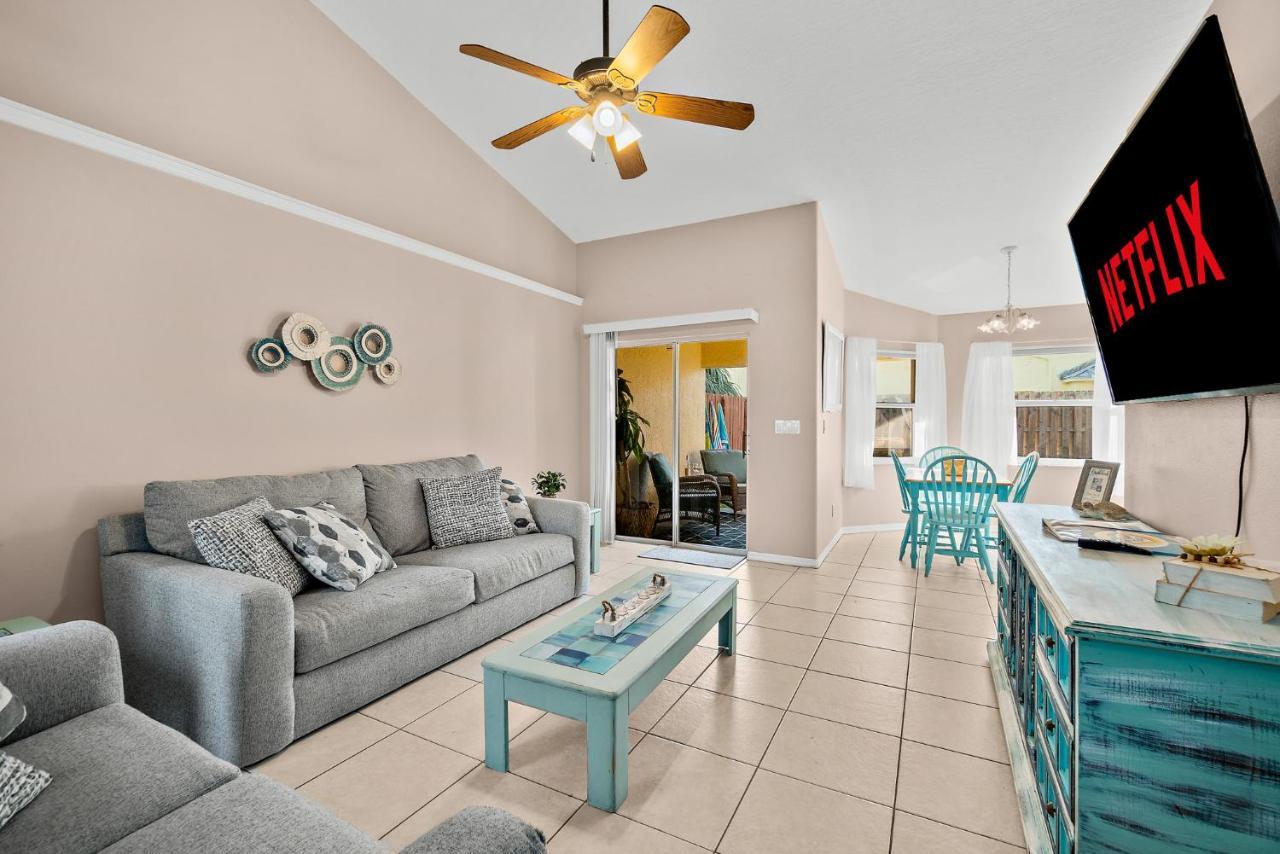 Sunset Serenity - 3Br Beach Townhome With Outdoor Patio - New Hot Tub, Steps To Ocean Fun! Melbourne Dış mekan fotoğraf