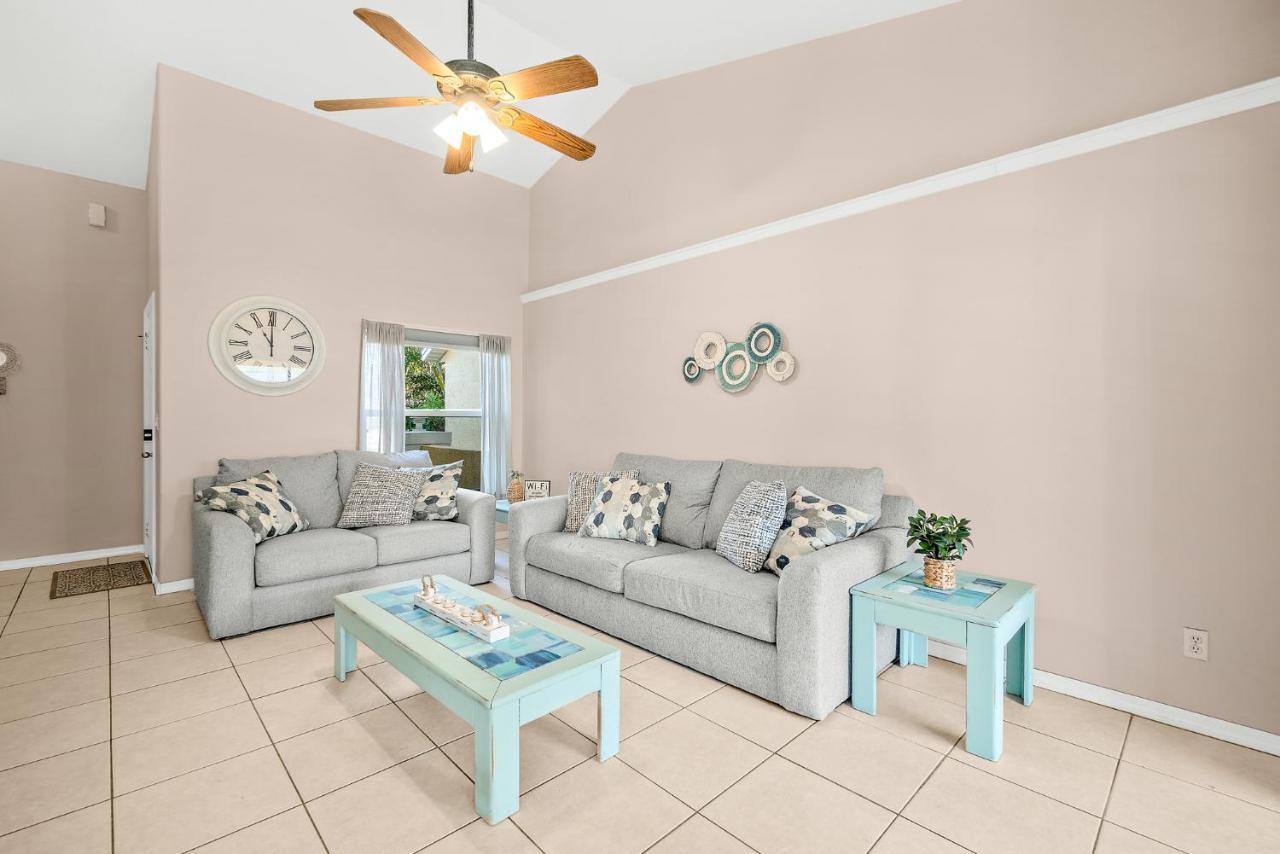 Sunset Serenity - 3Br Beach Townhome With Outdoor Patio - New Hot Tub, Steps To Ocean Fun! Melbourne Dış mekan fotoğraf